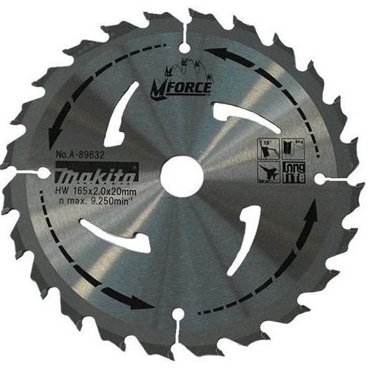 Пильный диск Makita MForce 165 мм 24 зуба (A-89632)