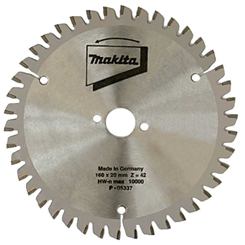 Пиляльний диск Makita Premium: алюміній 160 мм 42 зуба (P-05337) Пиляльний диск Makita Premium: алюміній 160 мм 42 зуба (P-05337)