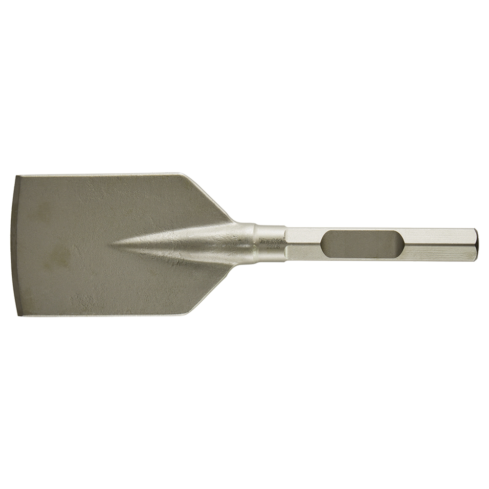 Лопатоподібне зубило для шестигранного патрона 125x400 HM1304B, HM1307CB, HM1801, HM1802, HM1810, HM1812 Makita (P-05717) Лопатоподібне зубило для шестигранного патрона 125x400 HM1304B, HM1307CB, HM1801, HM1802, HM1810, HM1812 Makita (P-05717)