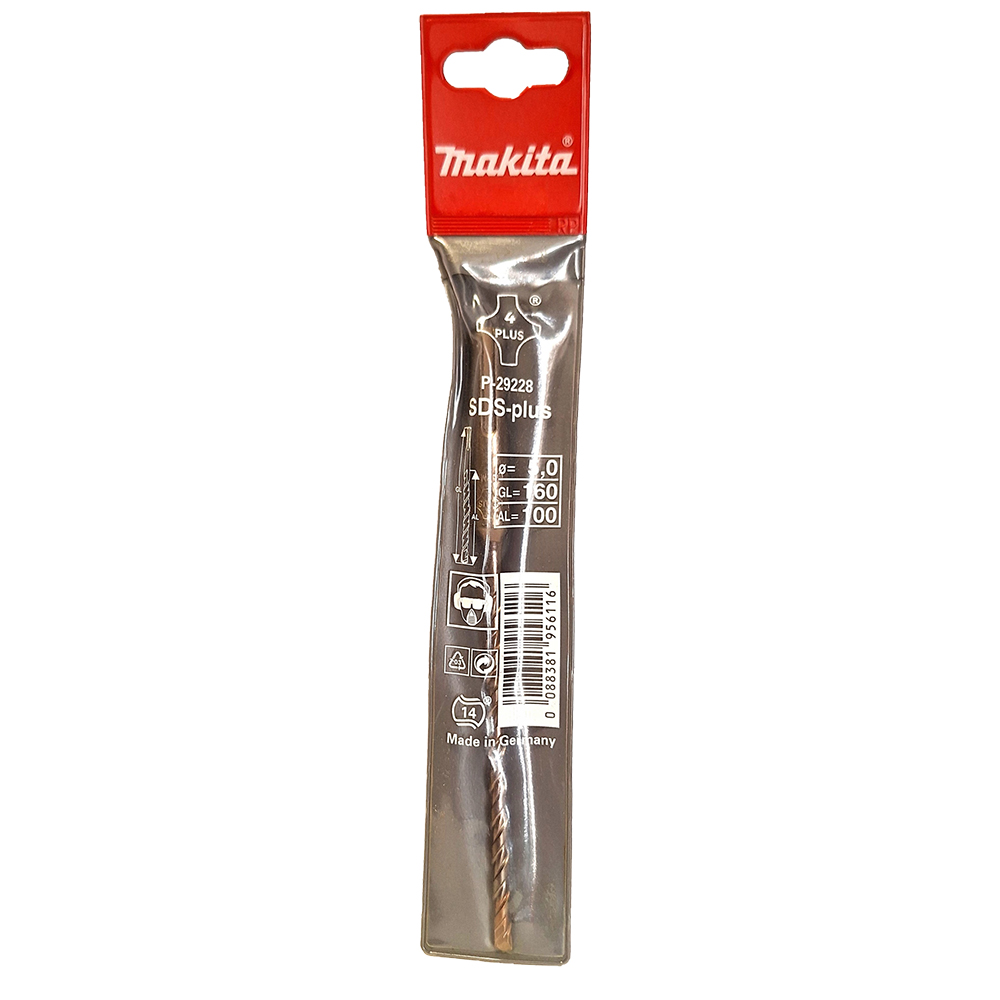 Бур SDS-PLUS T.C.T. 5x160 мм Makita (P-29228)