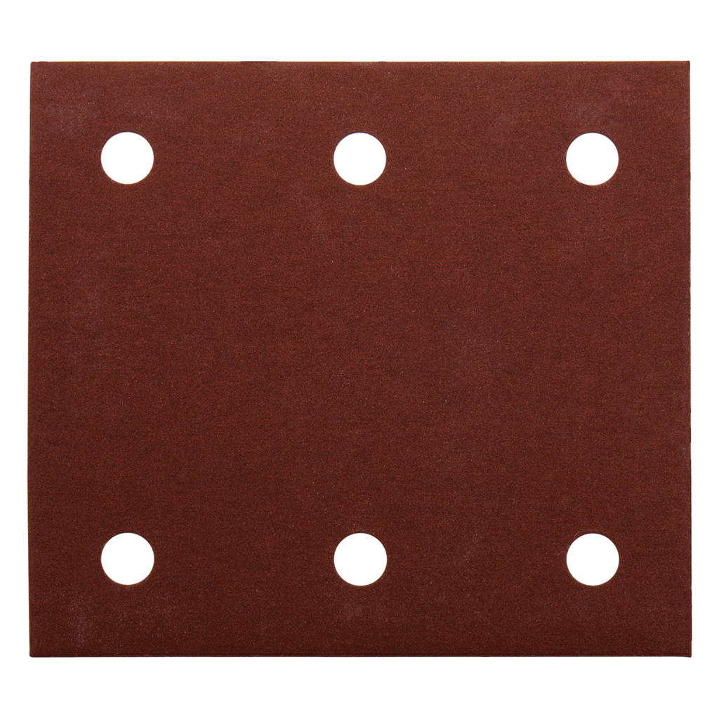 Набор шлифовальной бумаги 114х102 мм К320 6 отверстий (50 шт.) Makita (P-42494)