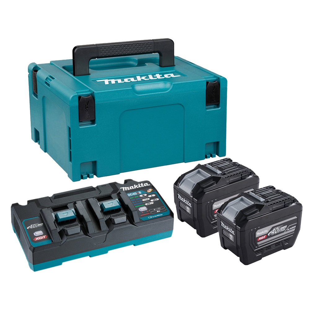Набір акумуляторів Li-ion XGT 40 V MAX BL4080H Makita (PSKGPE2J) Набір акумуляторів Li-ion XGT 40 V MAX BL4080H Makita (PSKGPE2J)