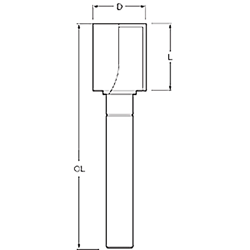 Фреза TCT із підшипником 90° Makita (P-79033) Фреза TCT із підшипником 90° Makita (P-79033)